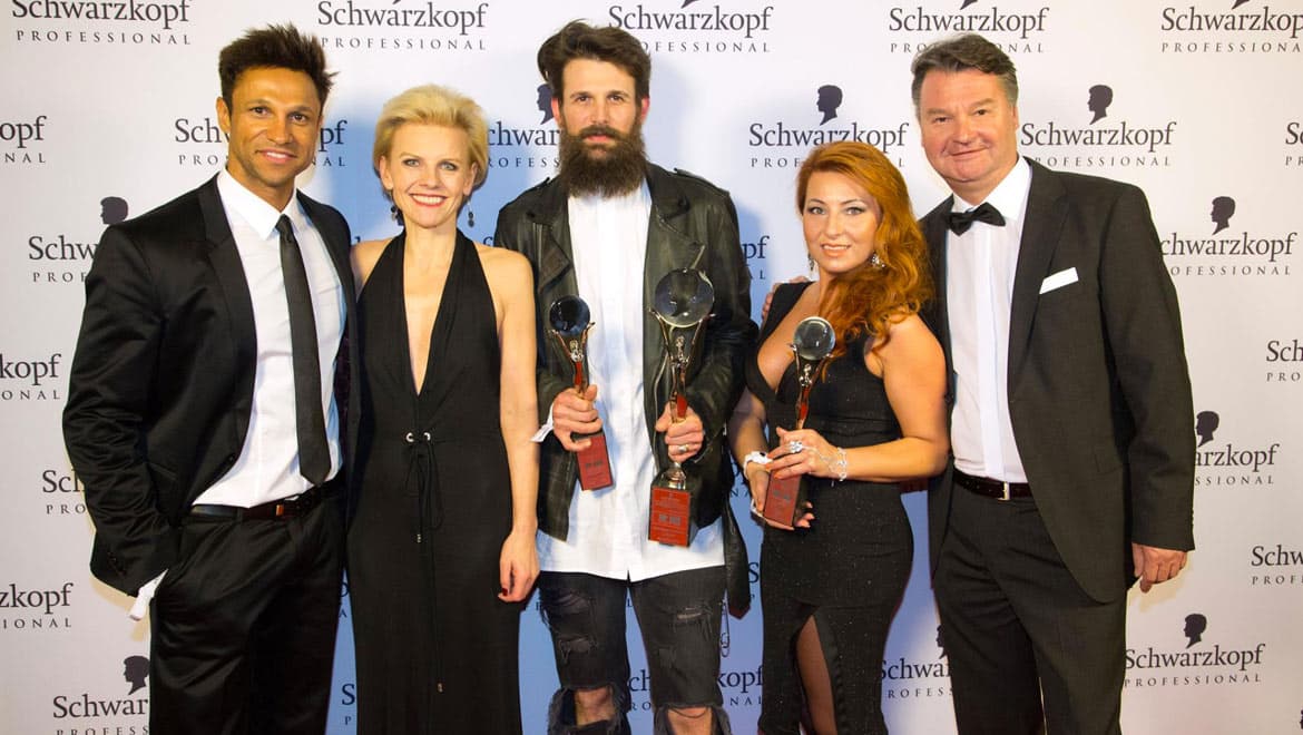 Pierre Reistroffer ist Hairdresser of the year 2015 - Scharzkopf Hairdressing Awards